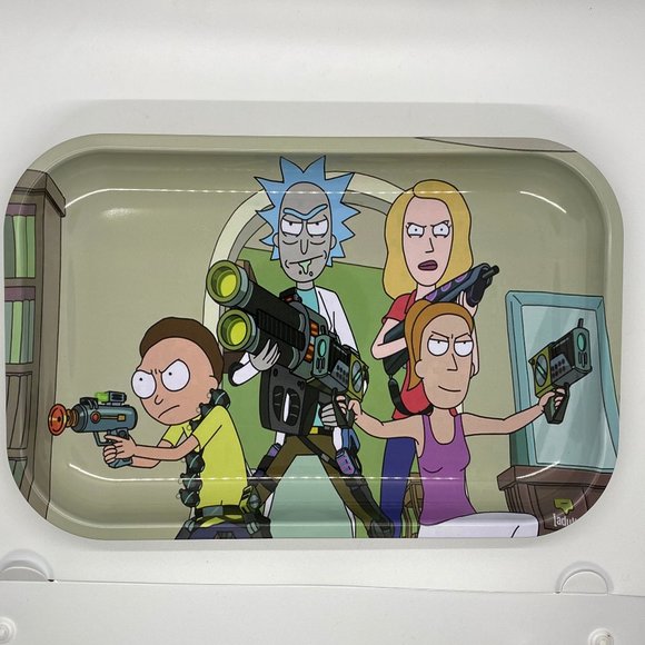 Other - Rick and Morty Rolling Tray 7 X 11 Other - Rick and Morty Rolling Tray 7 X 11